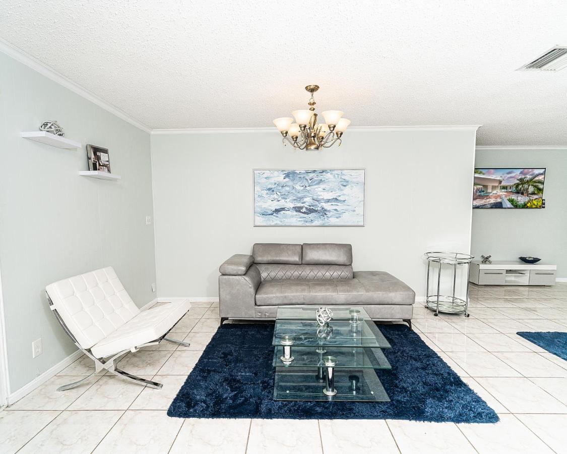 Central Waterfront Villa Salt Wtr Pool Near Beach Fort Lauderdale Luaran gambar