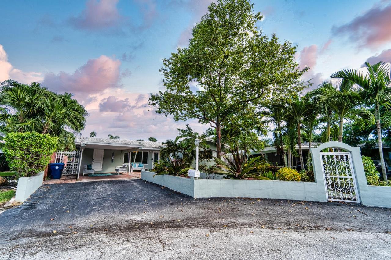 Central Waterfront Villa Salt Wtr Pool Near Beach Fort Lauderdale Luaran gambar